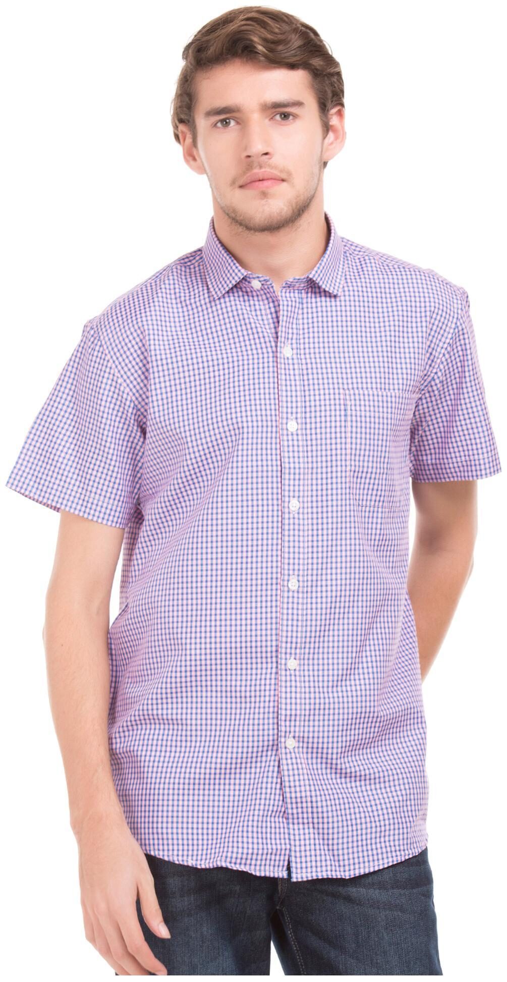 

Excalibur Men Regular fit Formal Shirt - Pink