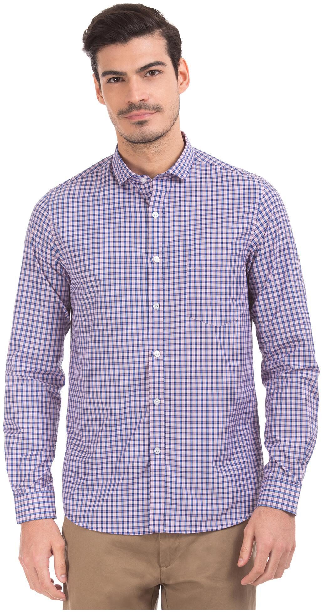 

Excalibur Men Slim fit Formal Shirt - Blue