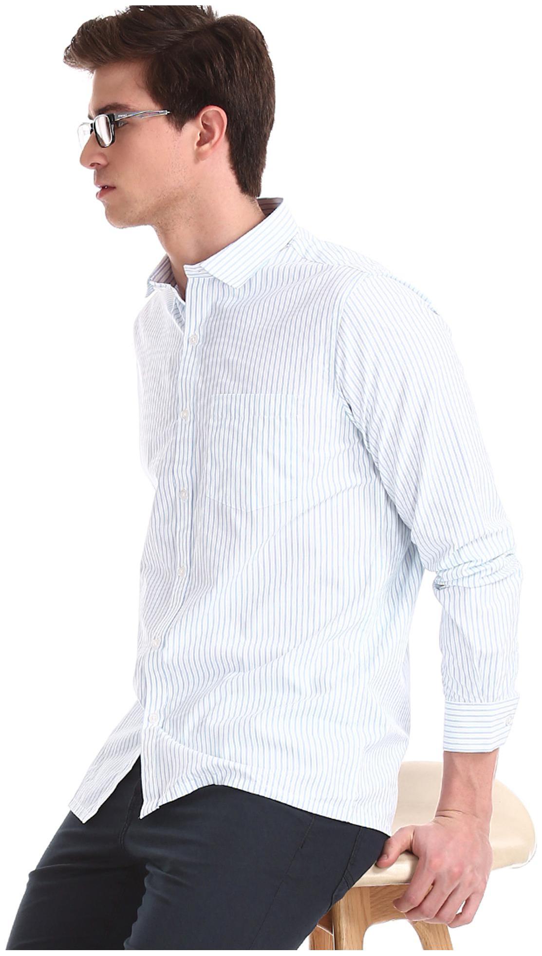 

Excalibur Men Regular fit Formal Shirt - White