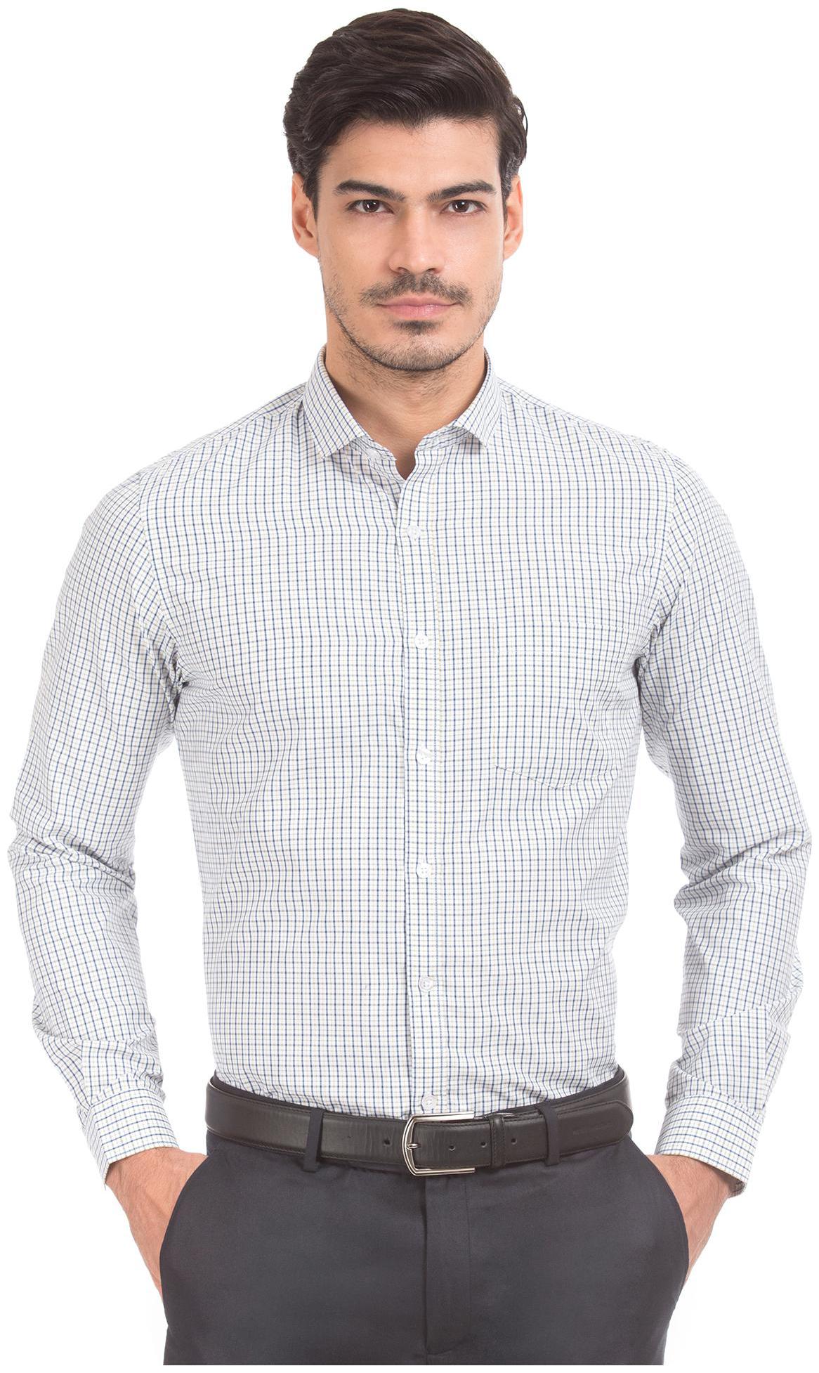 

Excalibur Men Slim fit Formal Shirt - Blue