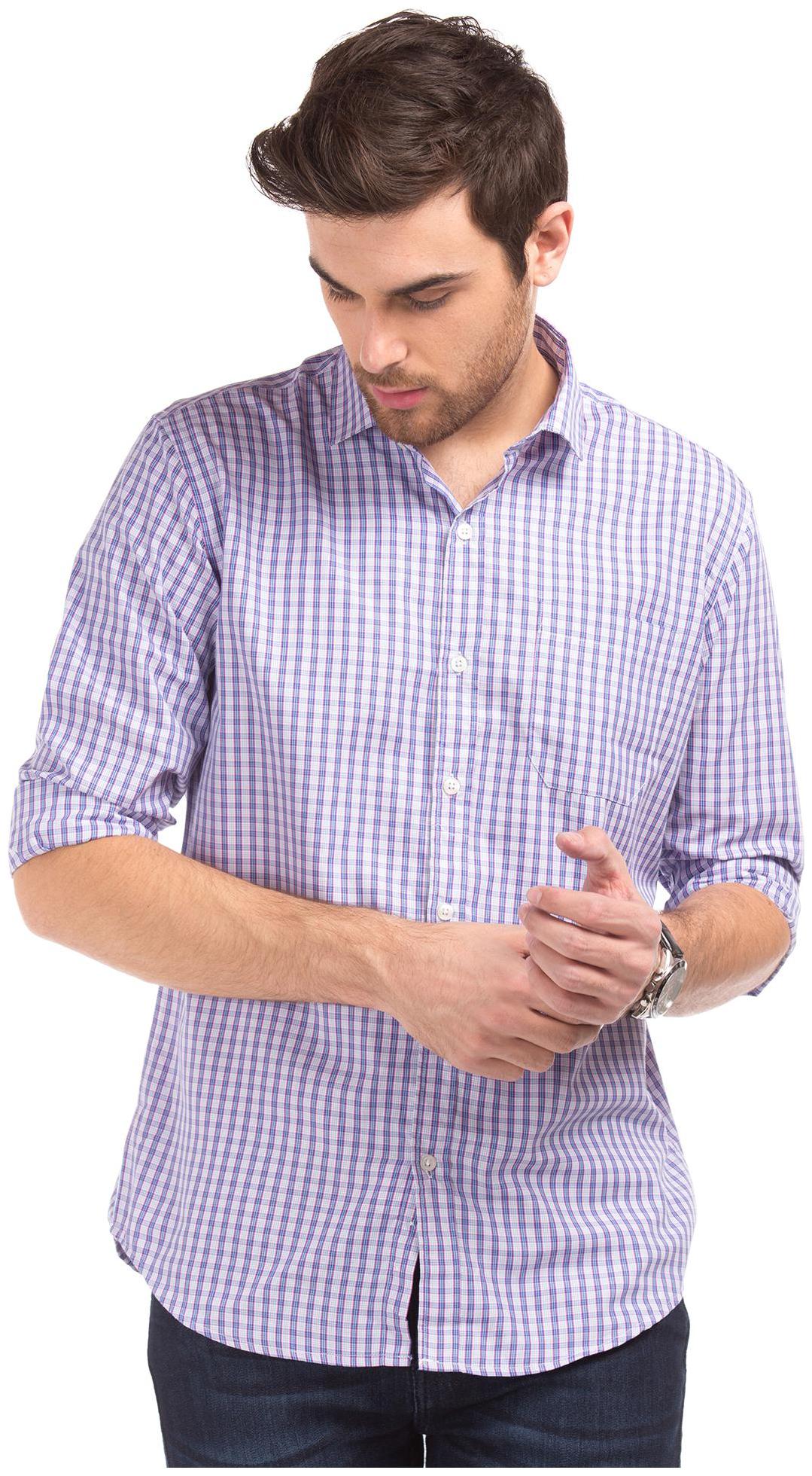 

Excalibur Men Regular fit Formal Shirt - Blue