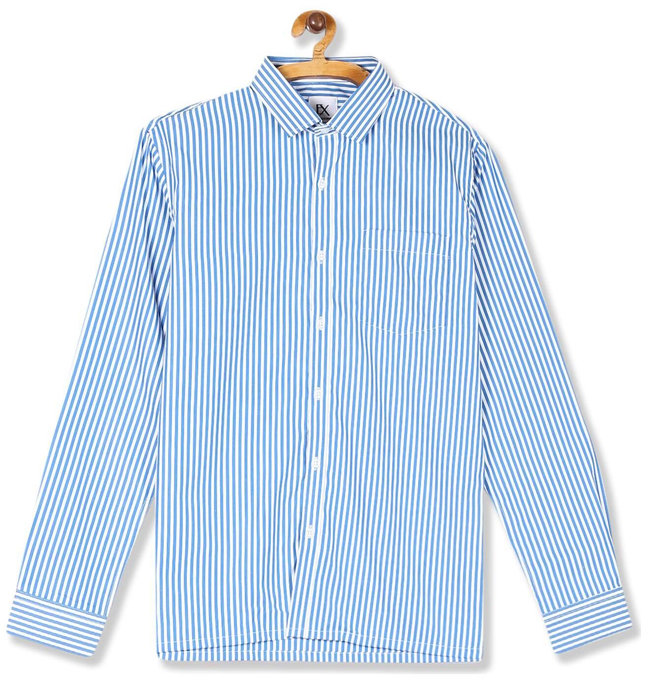 

Excalibur Men Regular fit Formal Shirt - Blue