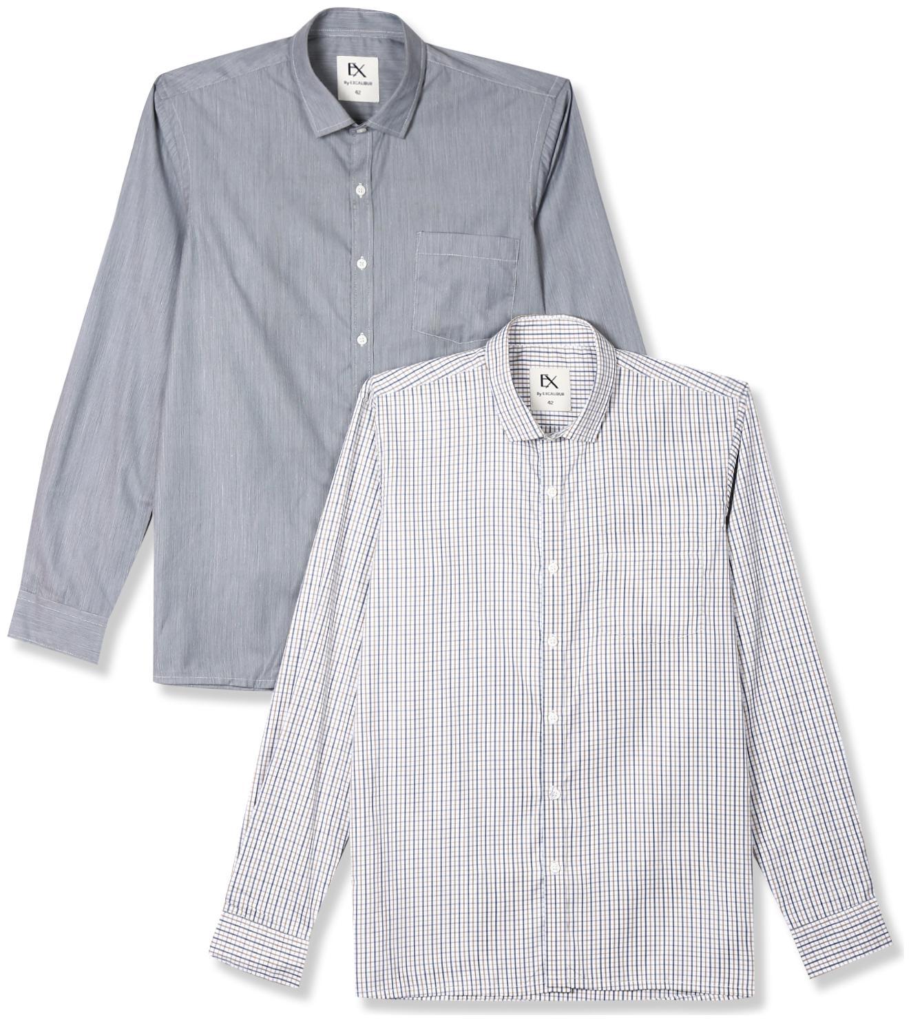 

Excalibur Men Regular fit Formal Shirt - Multi
