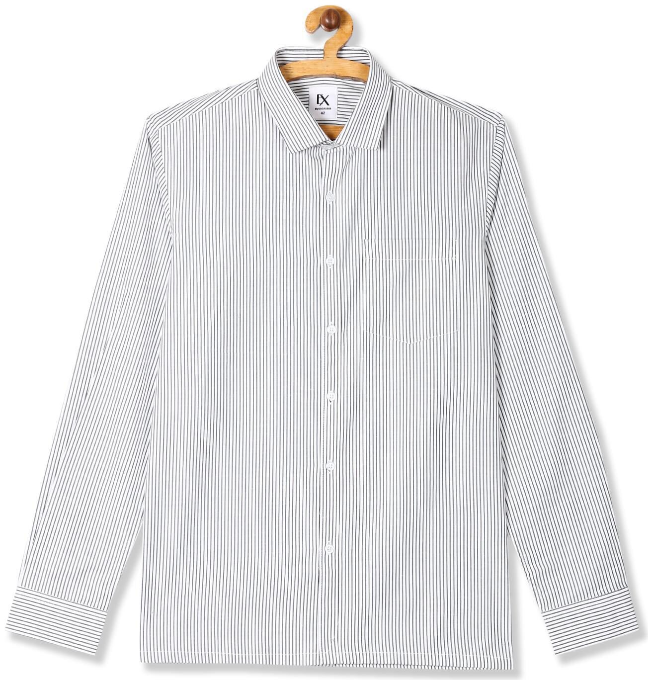 

Excalibur Men Regular fit Formal Shirt - White