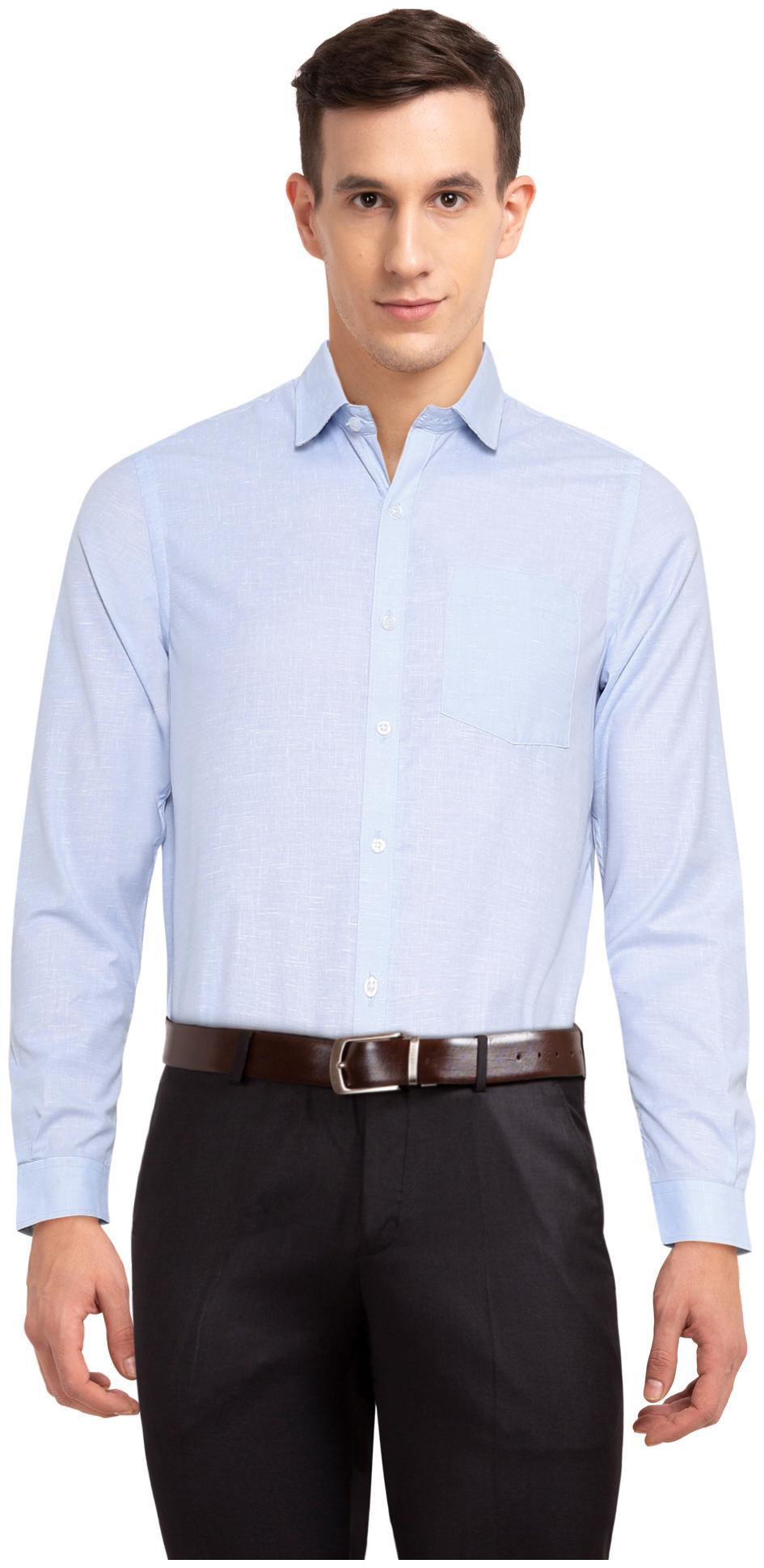 

Excalibur Men Regular fit Formal Shirt - Blue
