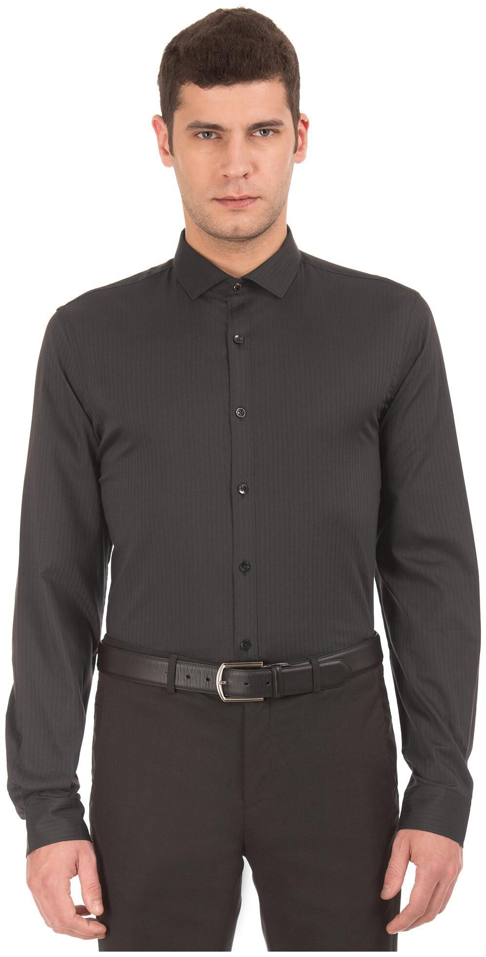 

Excalibur Men Slim fit Formal Shirt - Black