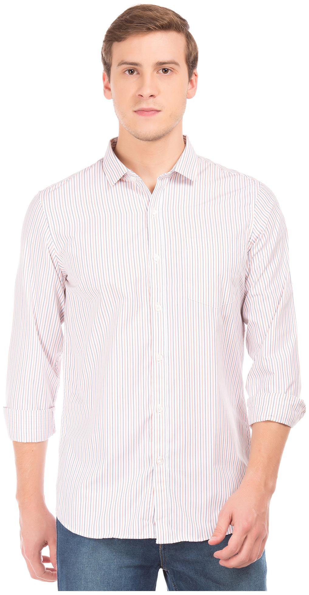 

Excalibur Men Slim fit Formal Shirt - White