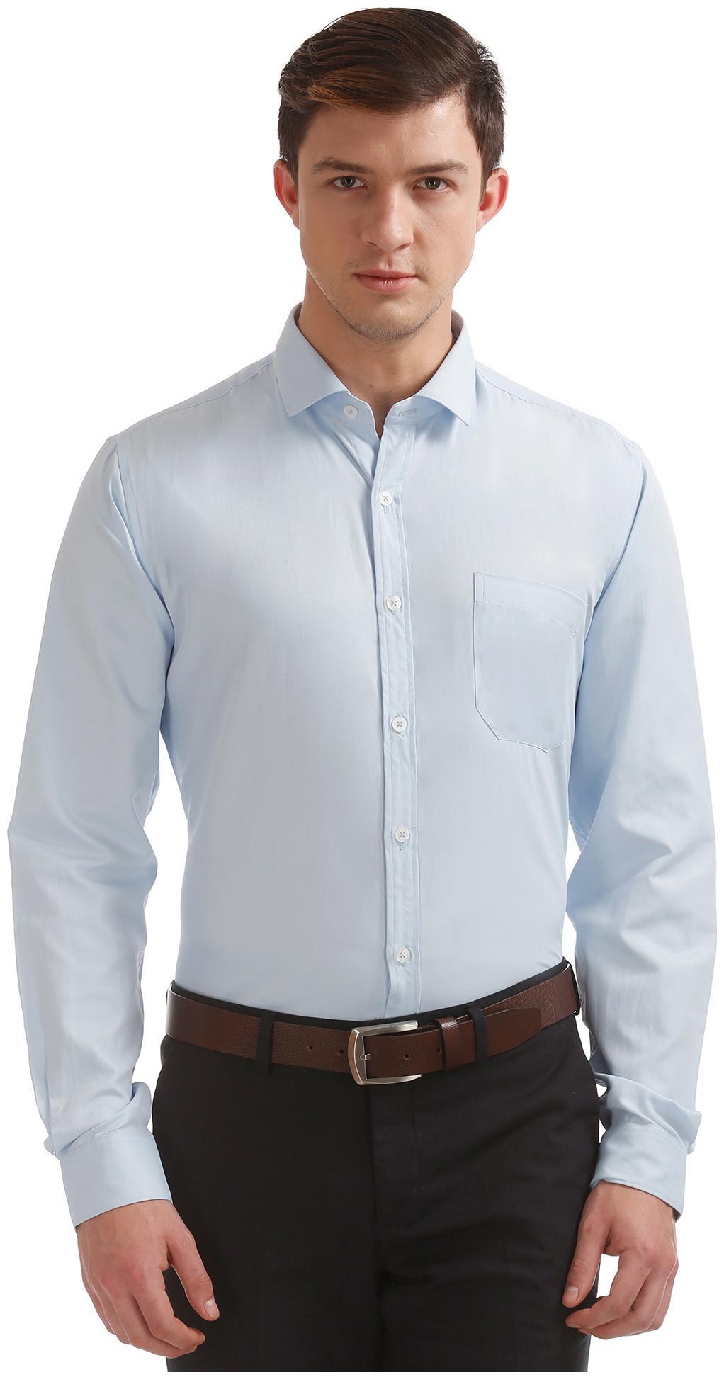 

Excalibur Men Regular fit Formal Shirt - Blue