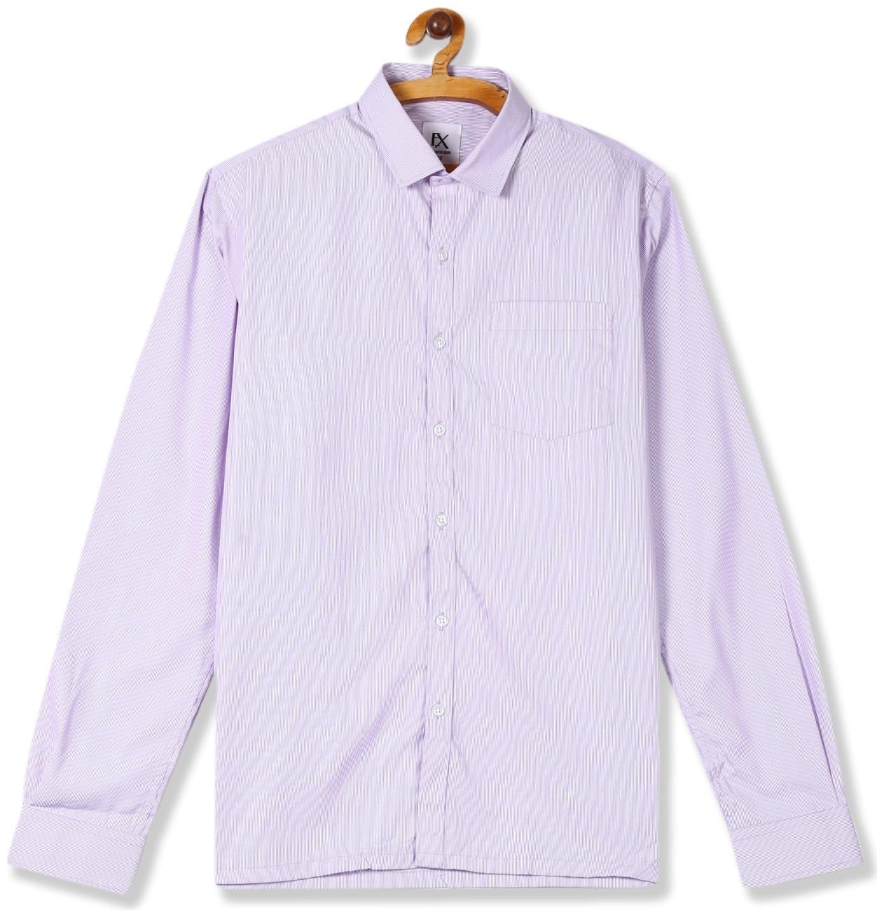 

Excalibur Men Regular fit Formal Shirt - Purple