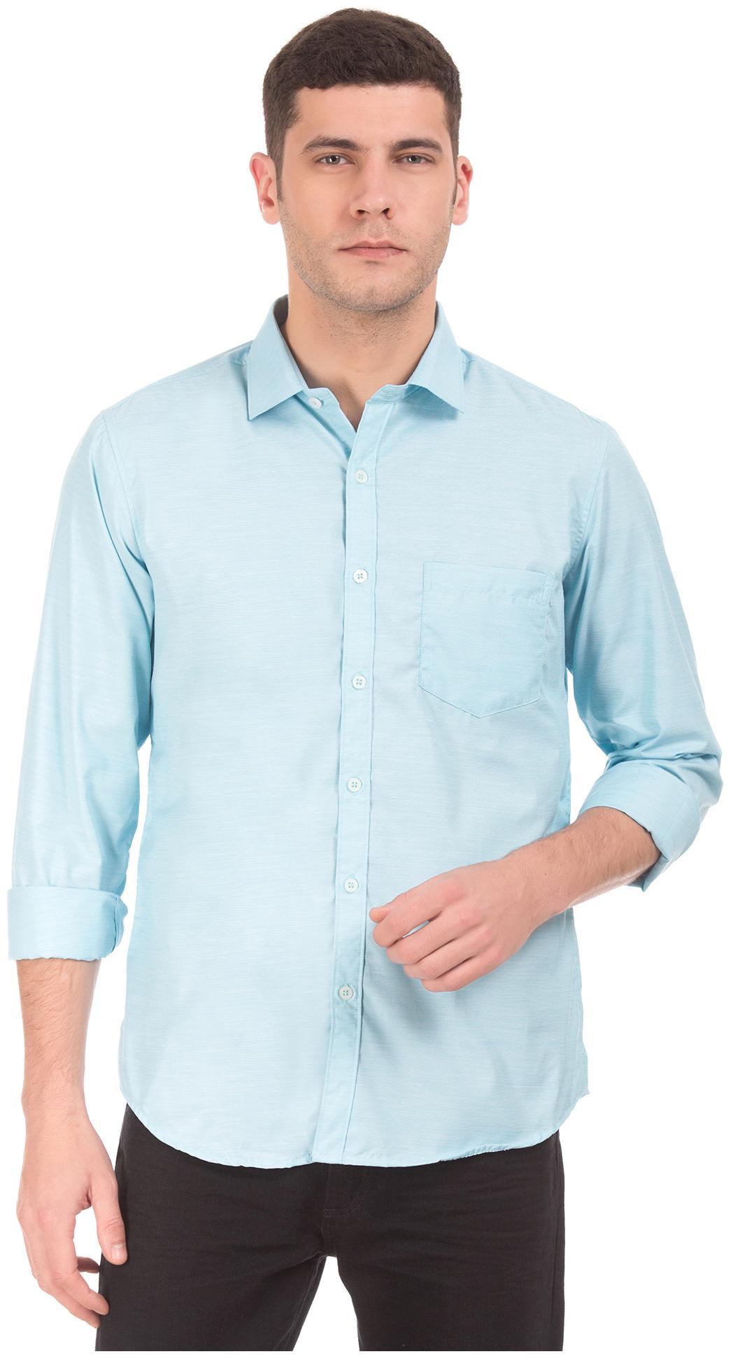

Excalibur Men Regular fit Formal Shirt - Blue