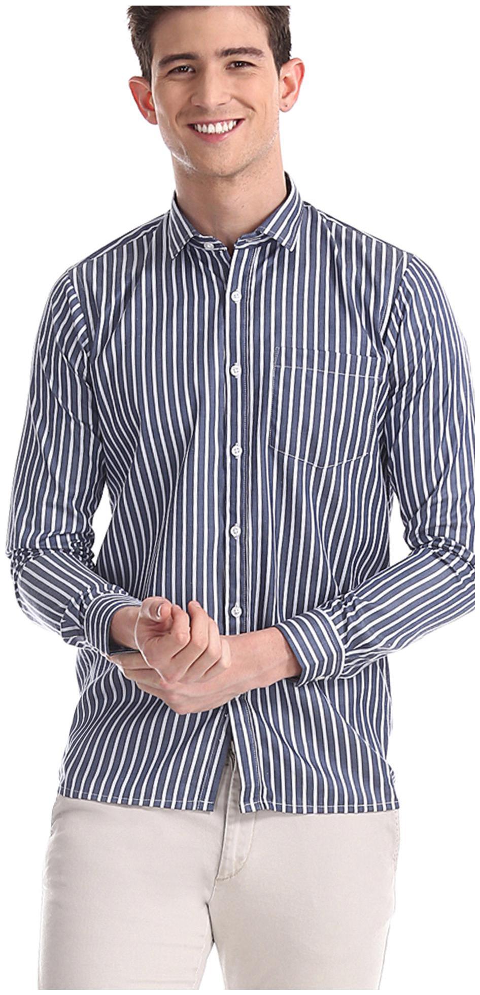 

Excalibur Men Regular fit Formal Shirt - Blue