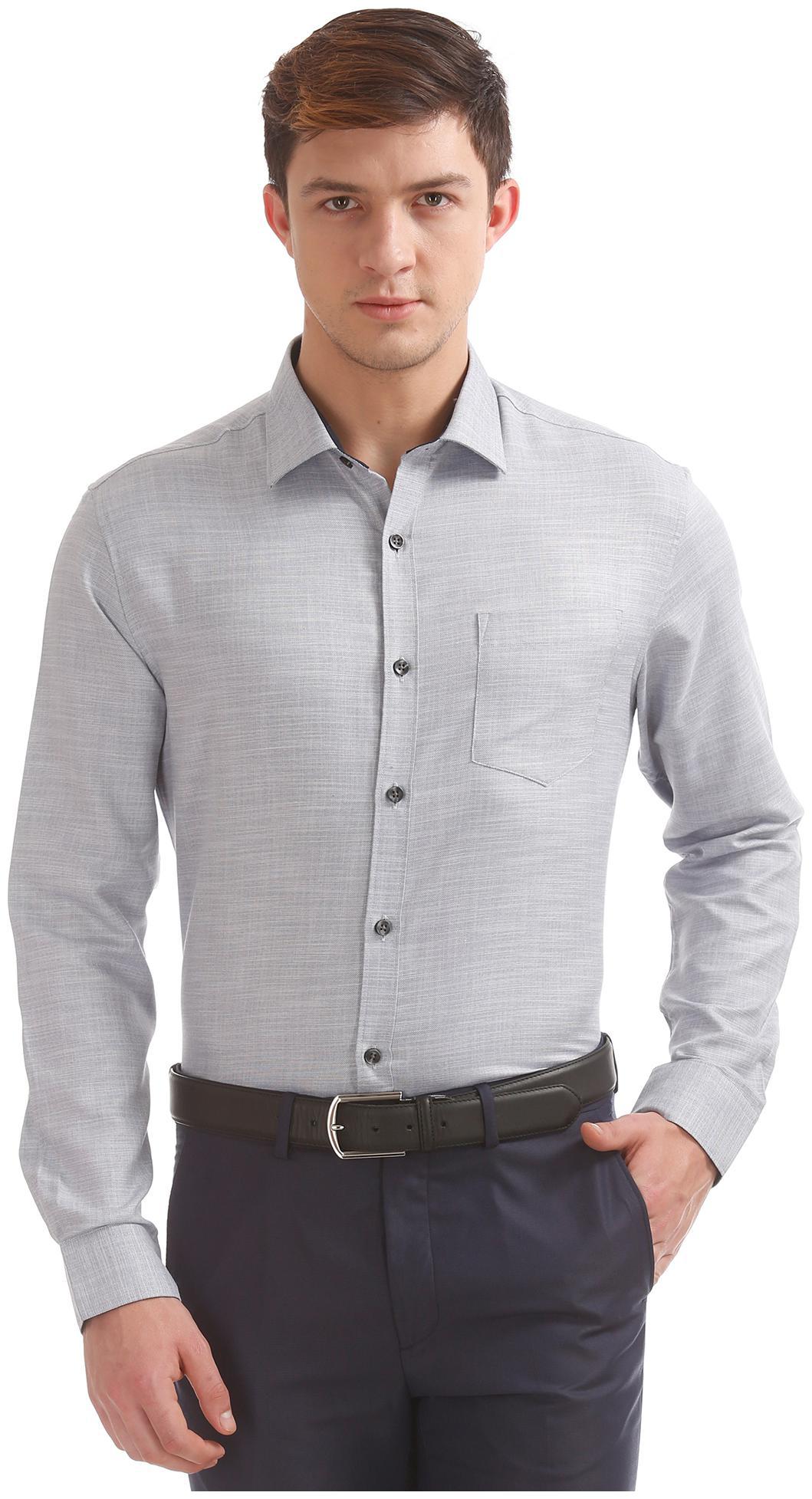 

Excalibur Men Regular fit Formal Shirt - Blue