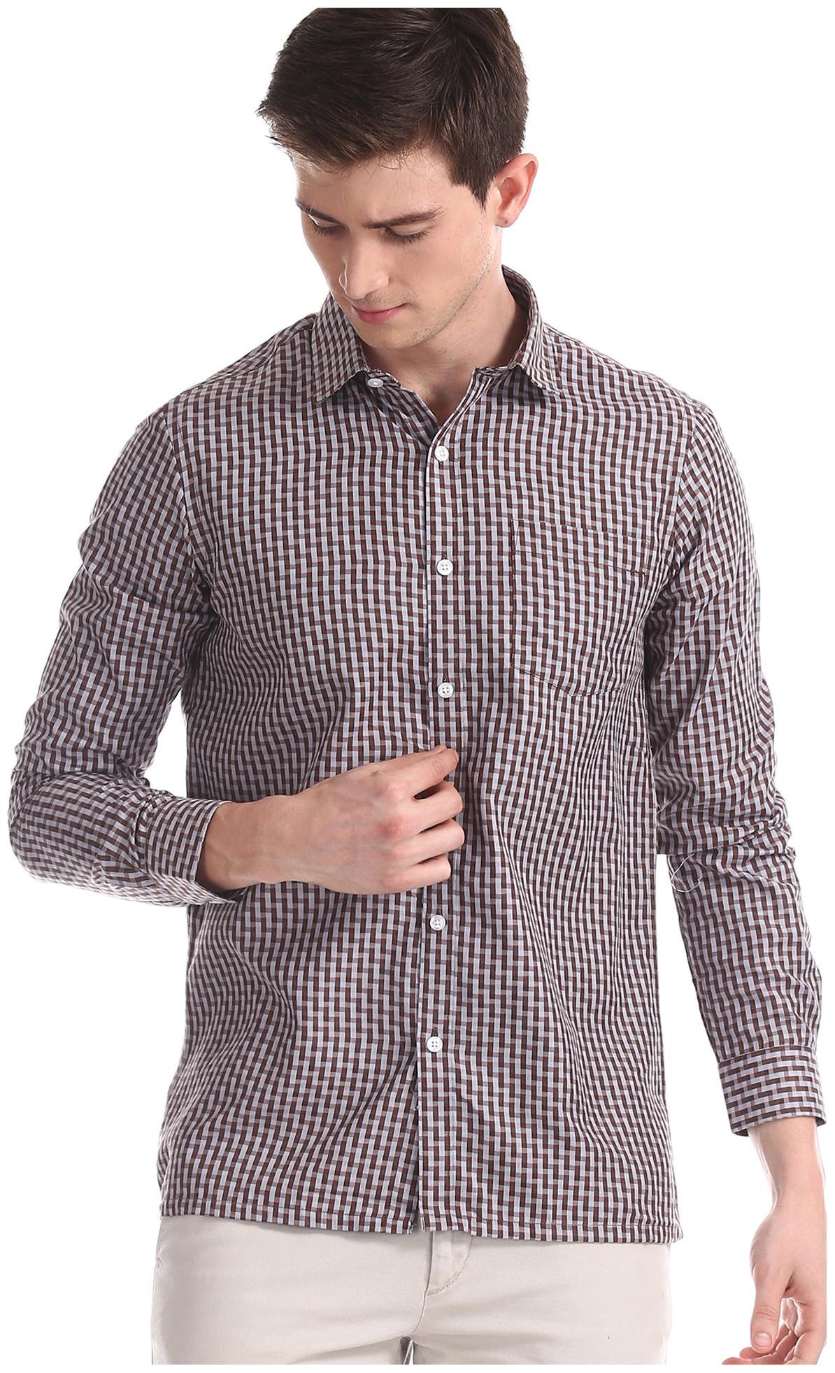 

Excalibur Men Regular fit Formal Shirt - Black