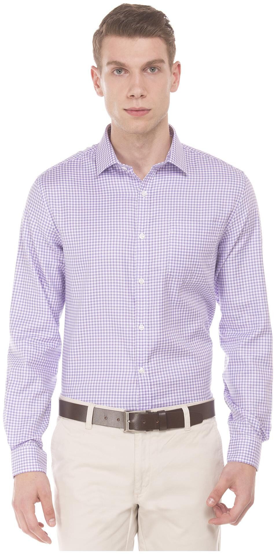 

Excalibur Men Regular fit Formal Shirt - Purple