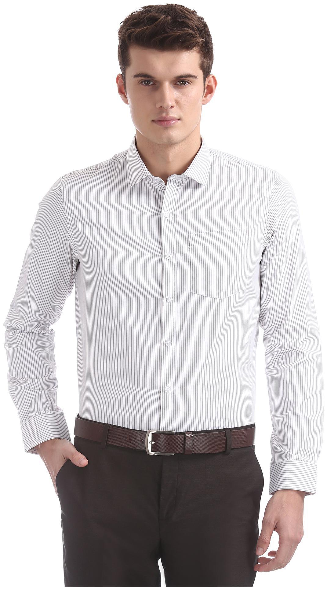 

Excalibur Men Regular fit Formal Shirt - Brown