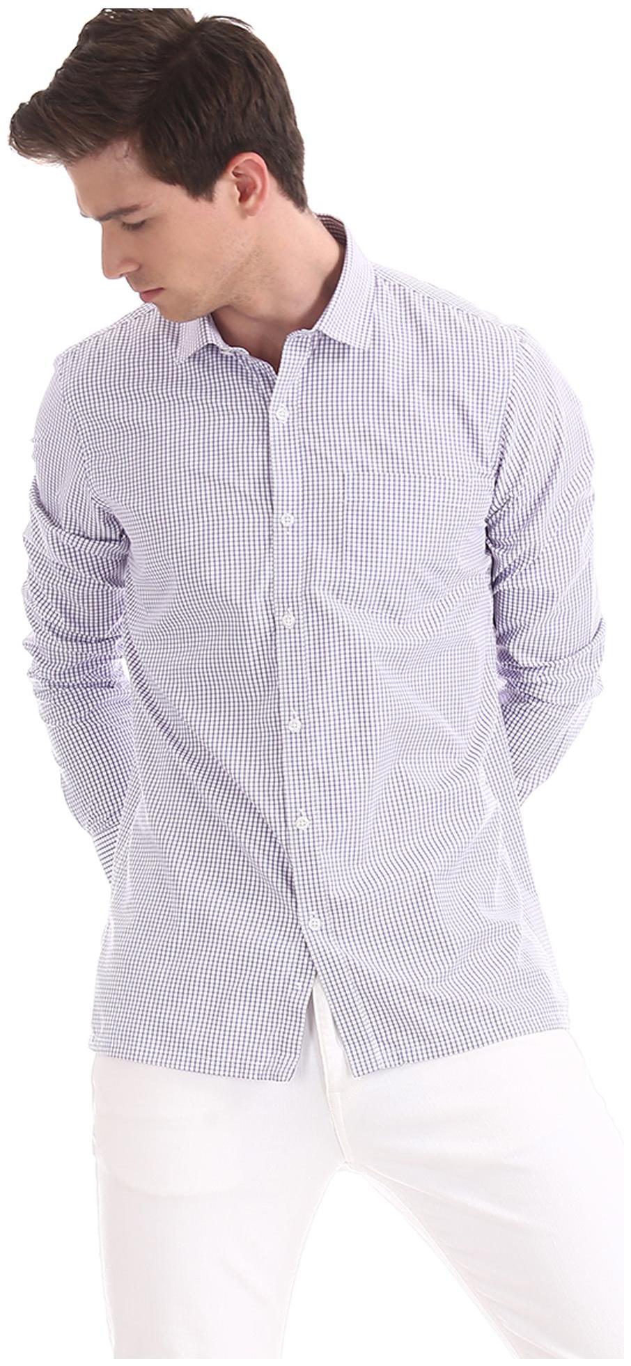 

Excalibur Men Regular fit Formal Shirt - Purple