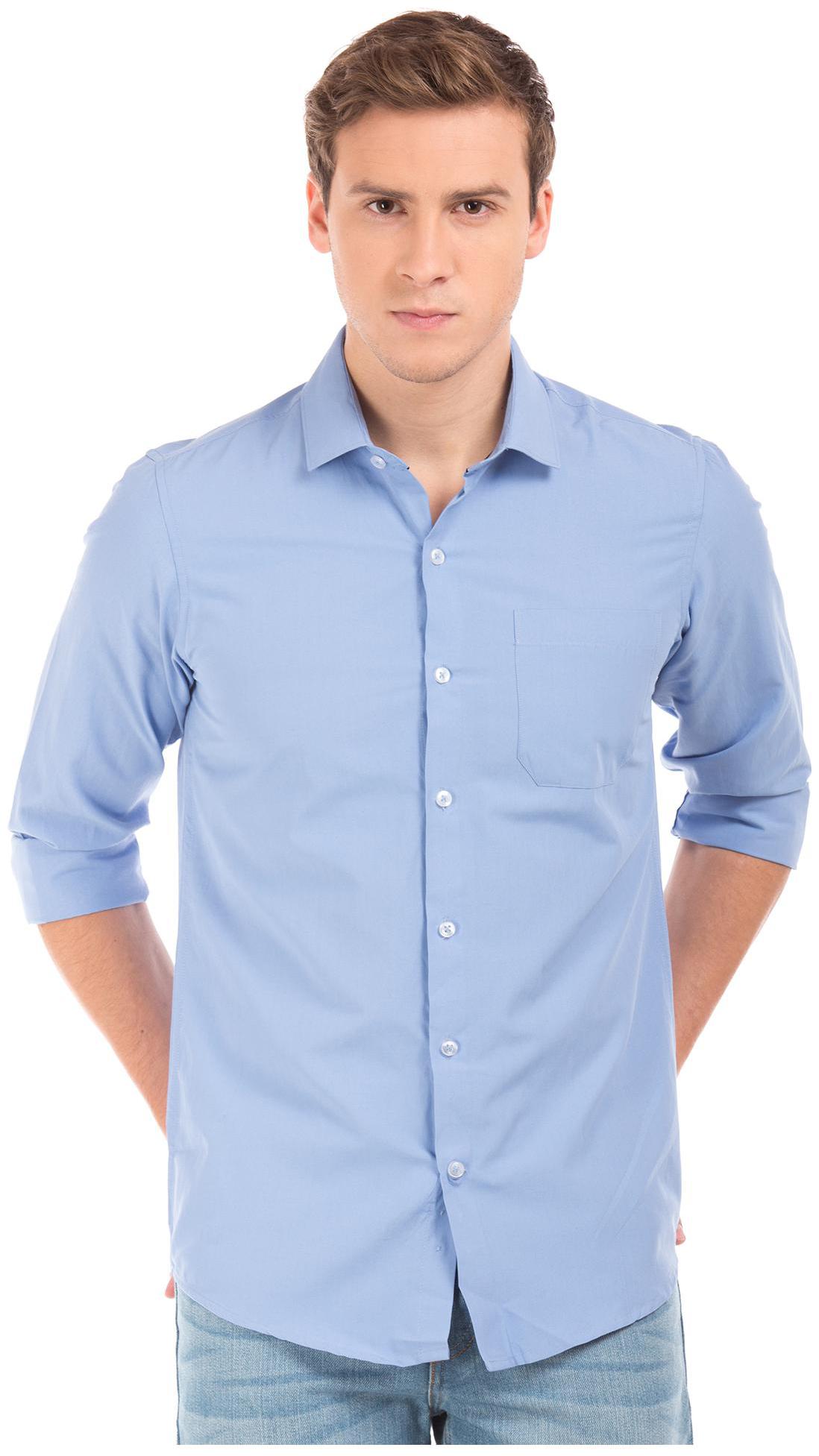 

Excalibur Men Slim fit Formal Shirt - Blue