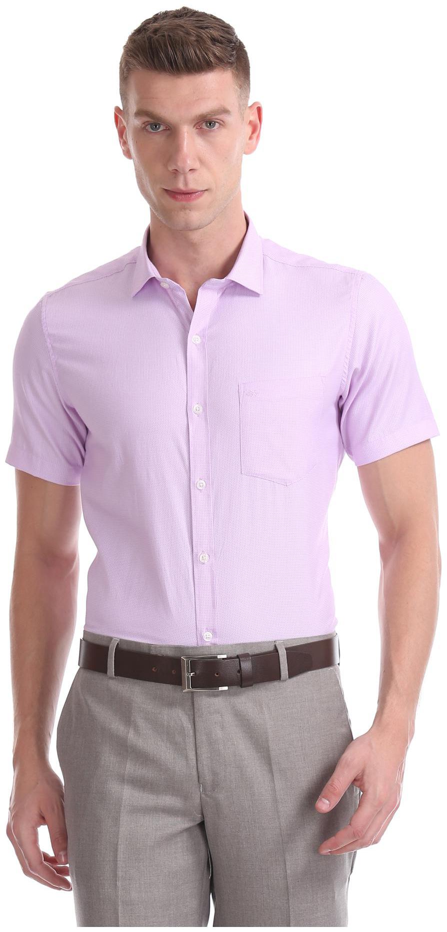 

Excalibur Men Regular fit Formal Shirt - Purple