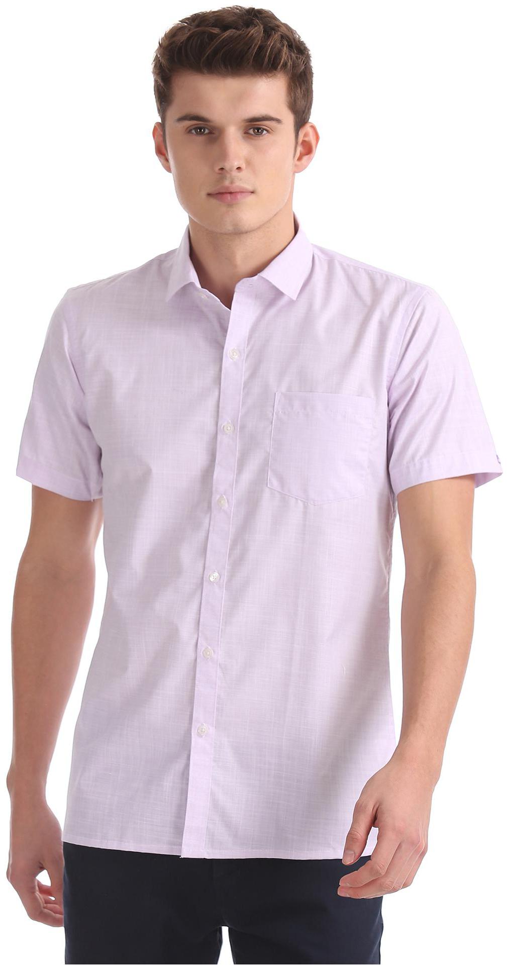 

Excalibur Men Regular fit Formal Shirt - Purple