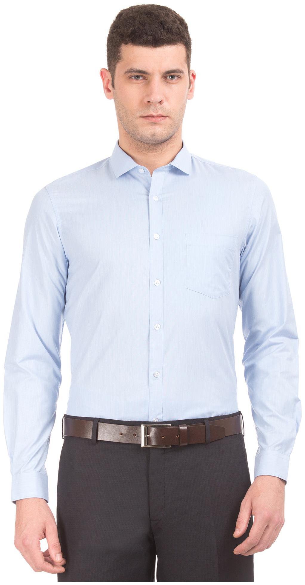 

Excalibur Men Slim fit Formal Shirt - Blue