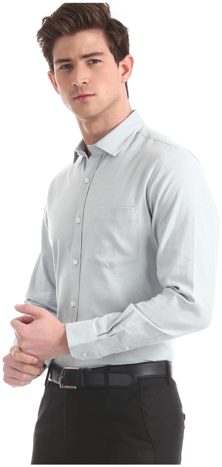 

Excalibur Men Regular fit Formal Shirt - Blue
