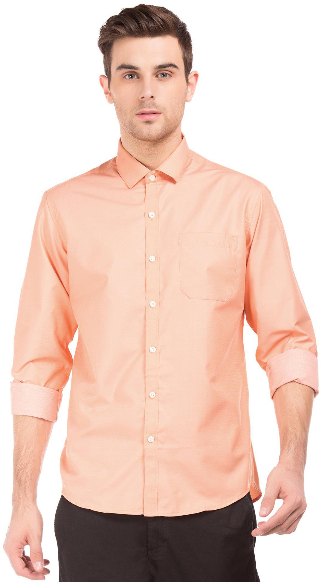 

Excalibur Men Regular fit Formal Shirt - Orange