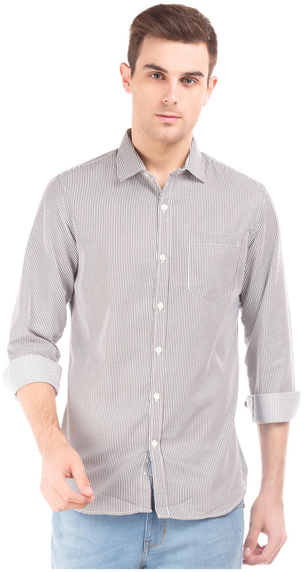 

Excalibur Men Slim fit Formal Shirt - Black