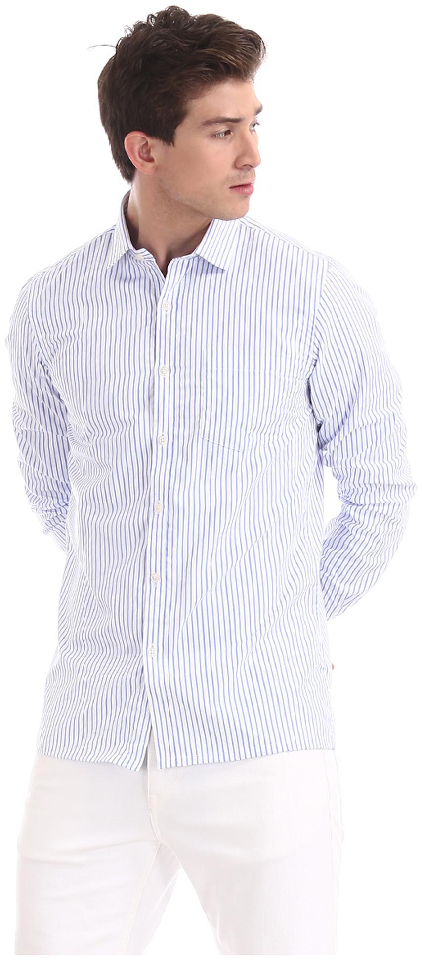 

Excalibur Men Regular fit Formal Shirt - White