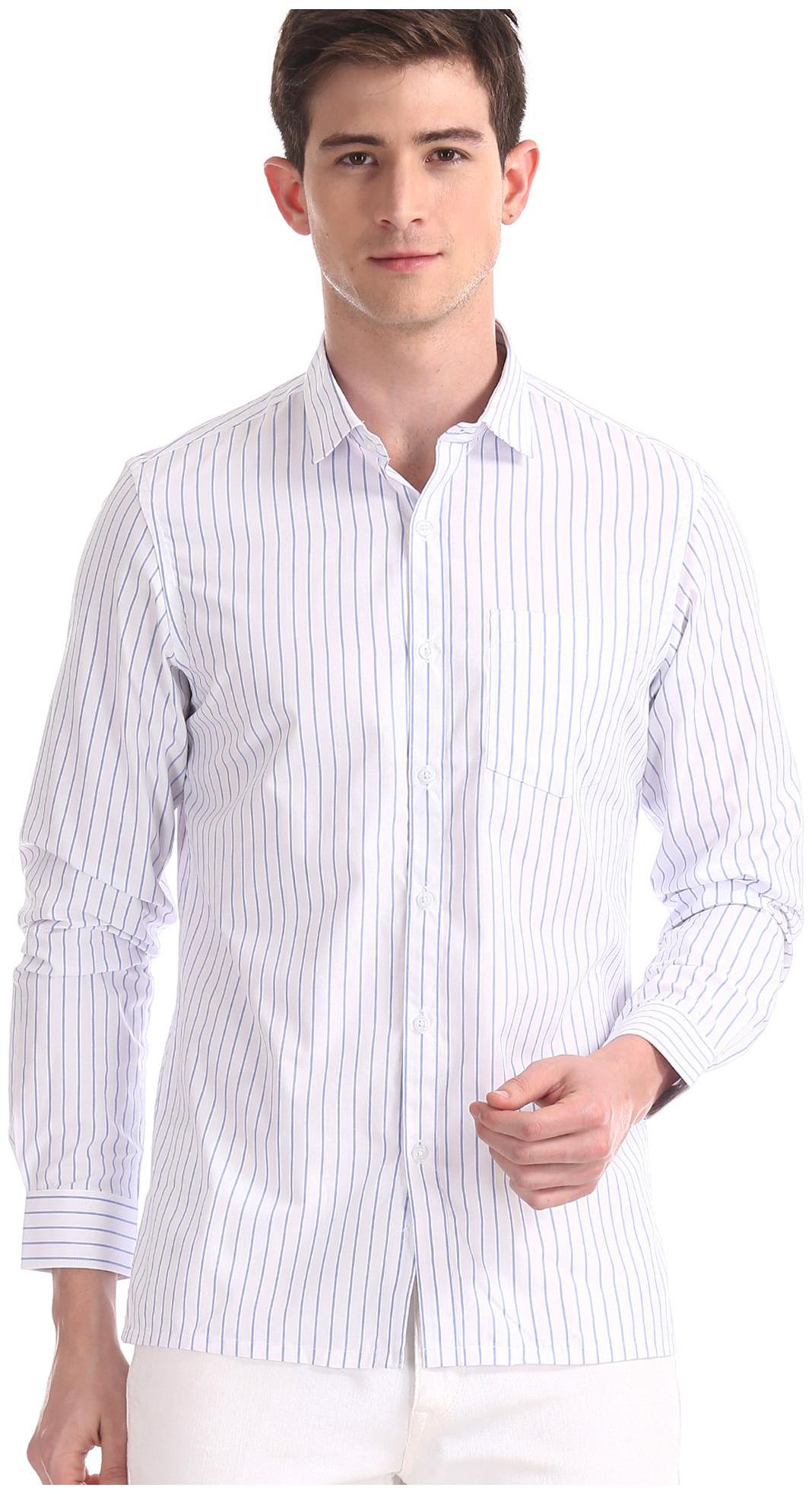 

Excalibur Men Regular fit Formal Shirt - White
