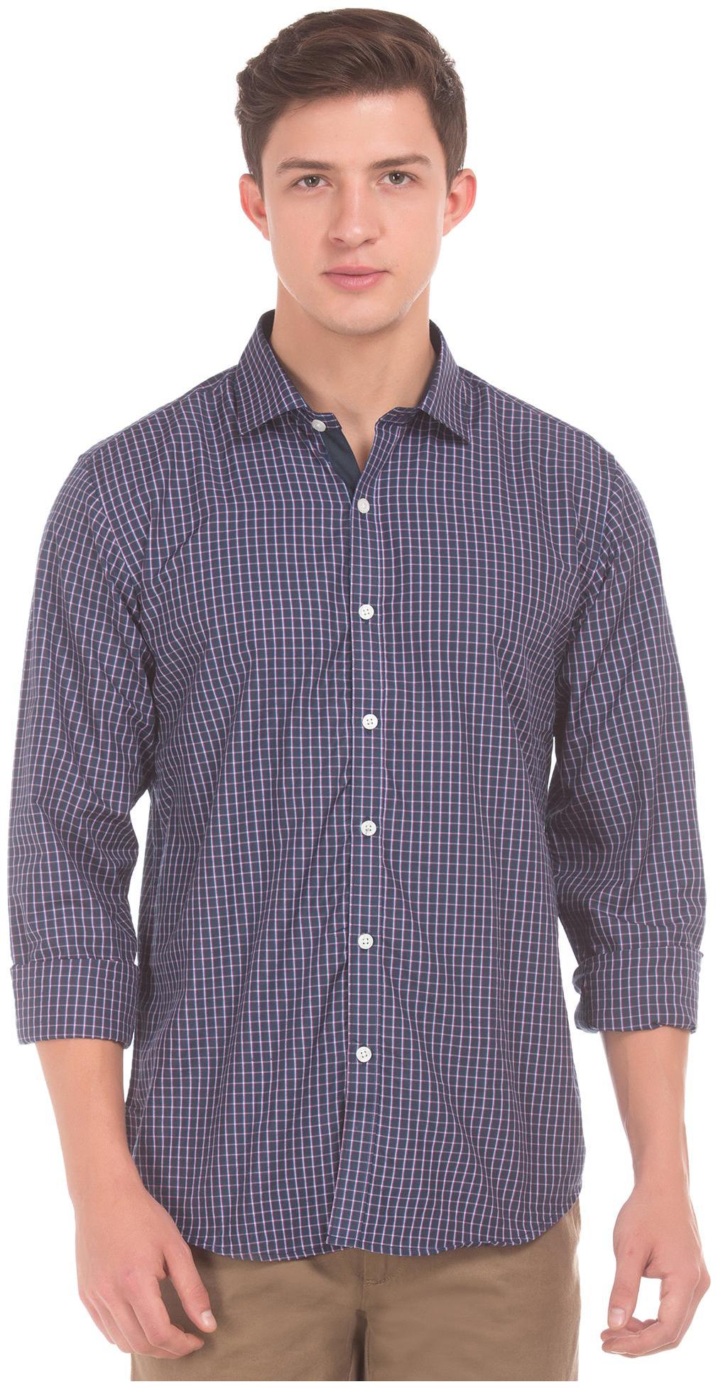 

Excalibur Men Regular fit Formal Shirt - Blue