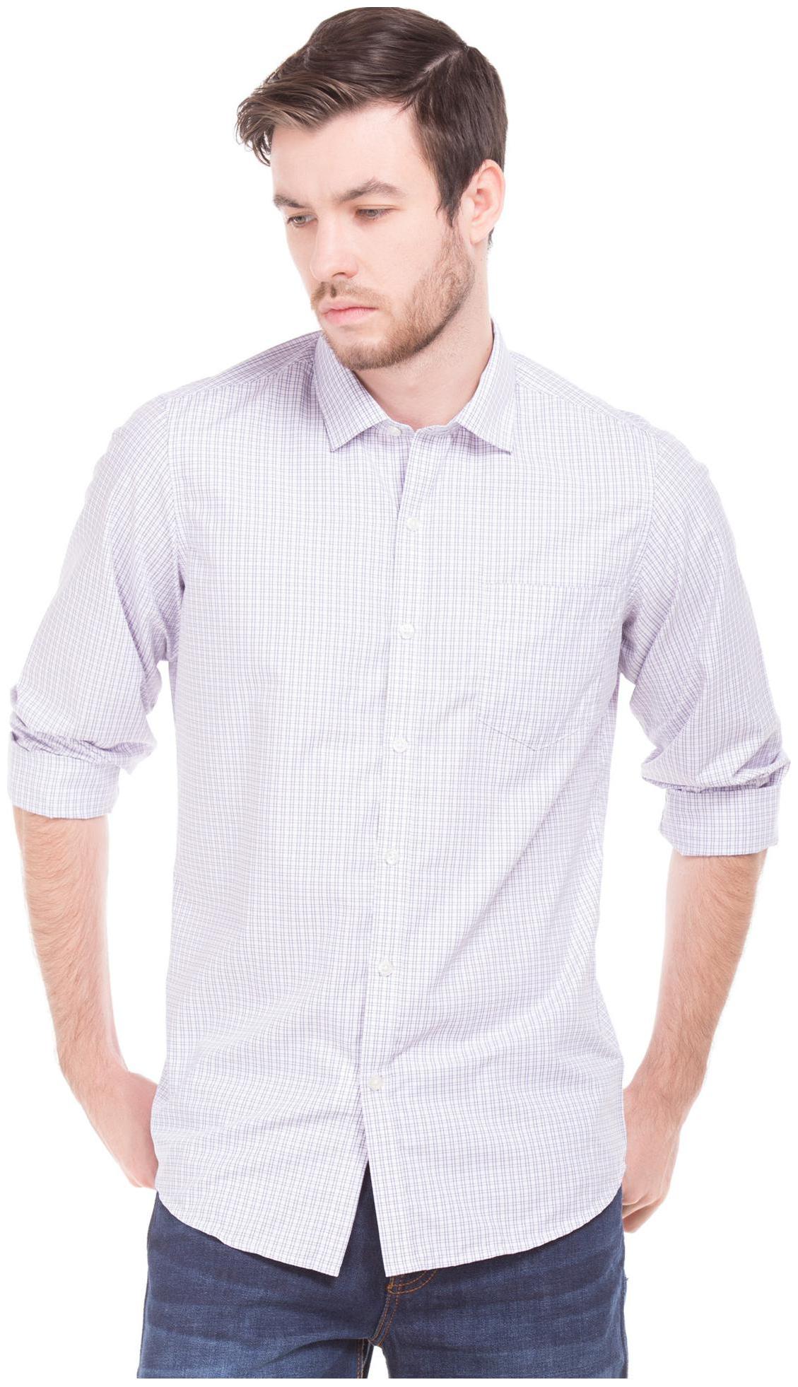 

Excalibur Men Slim fit Formal Shirt - Purple