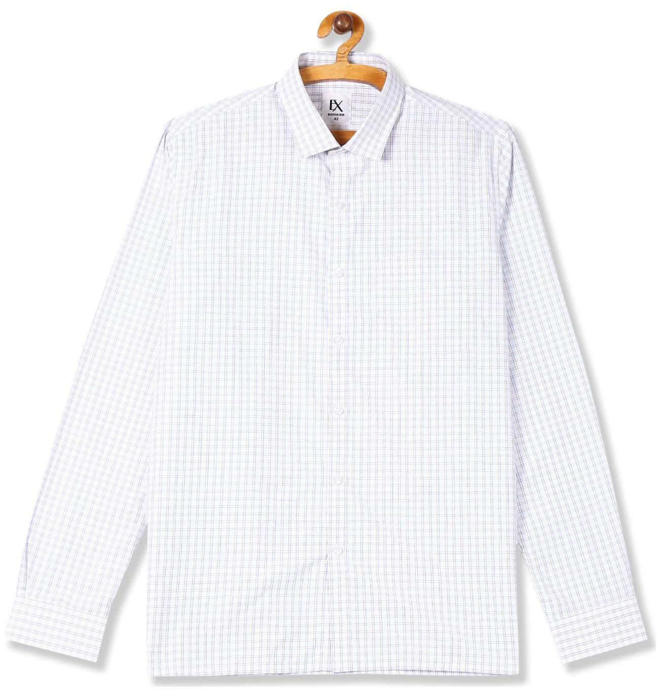 

Excalibur Men Regular fit Formal Shirt - White