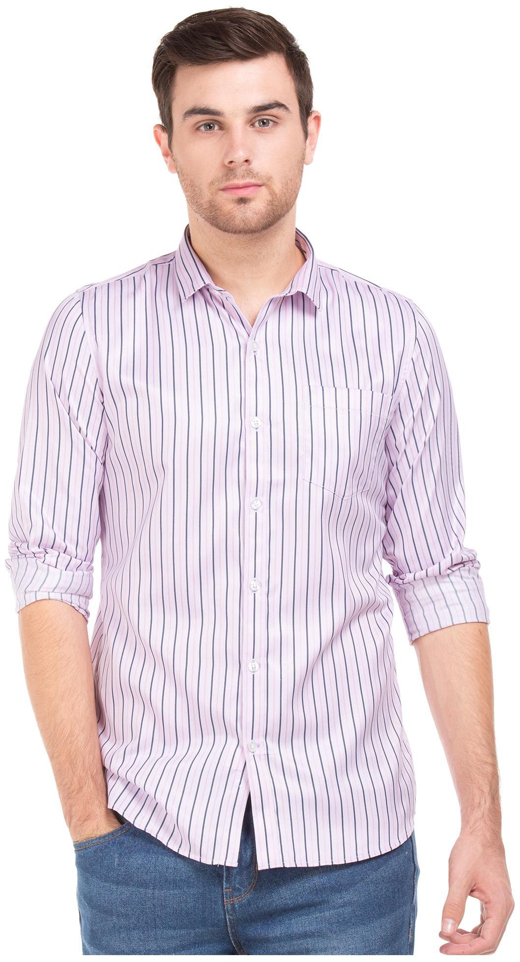 

Excalibur Men Slim fit Formal Shirt - Pink