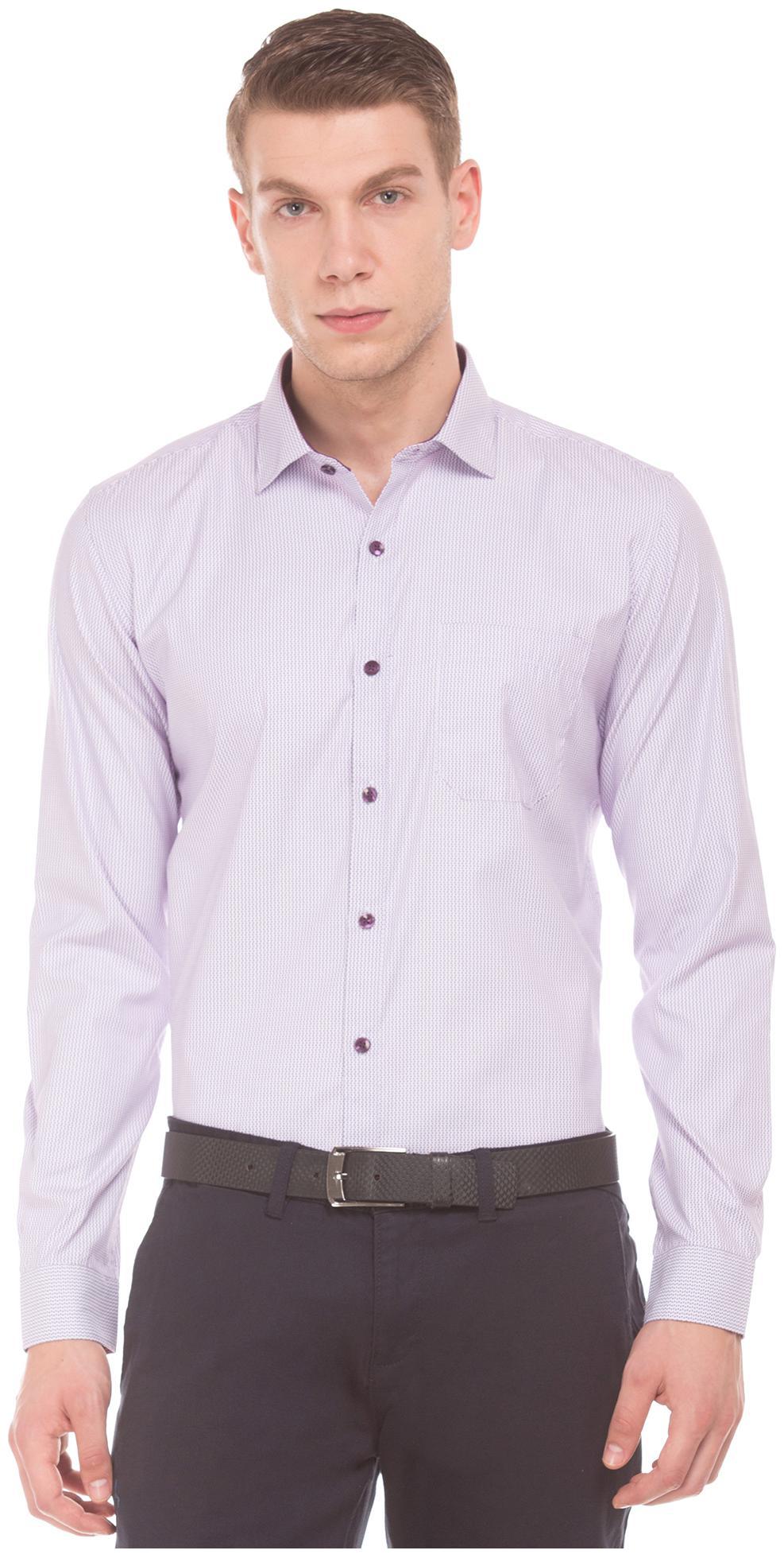 

Excalibur Men Regular fit Formal Shirt - Purple
