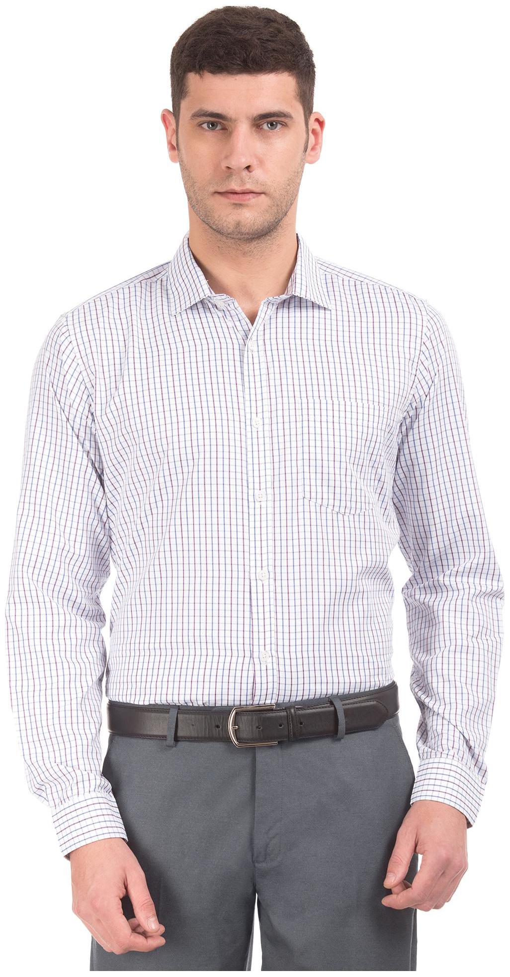 

Excalibur Men Slim fit Formal Shirt - Purple
