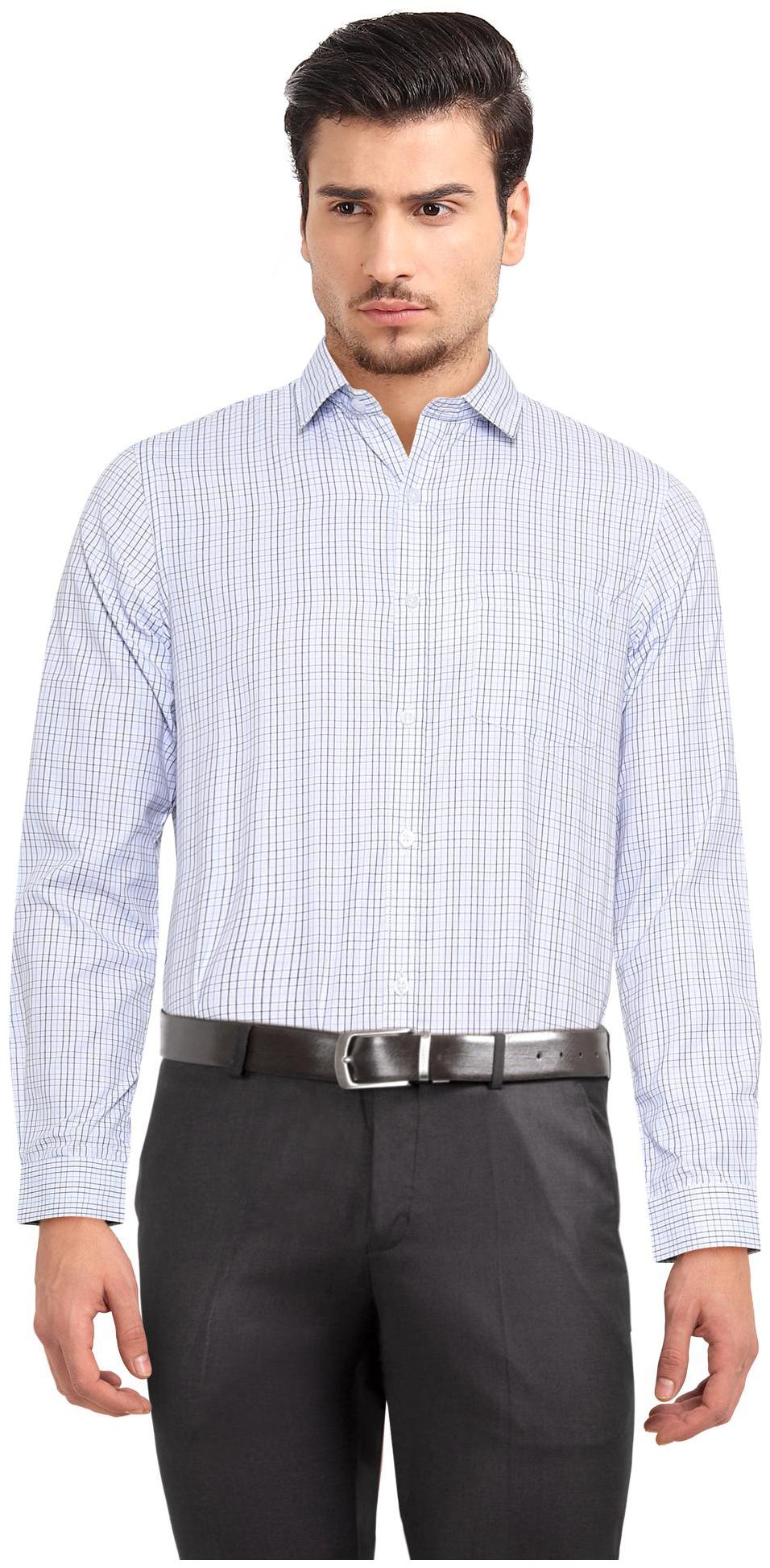 

Excalibur Men Regular fit Formal Shirt - White