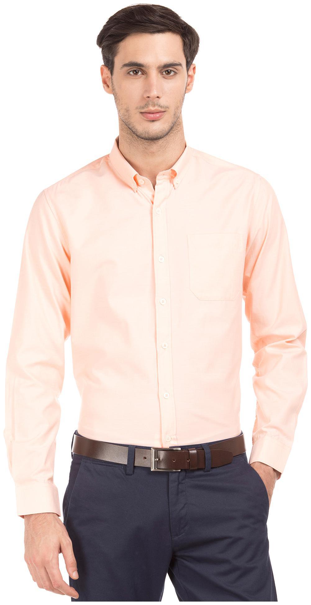 

Excalibur Men Regular fit Formal Shirt - Orange