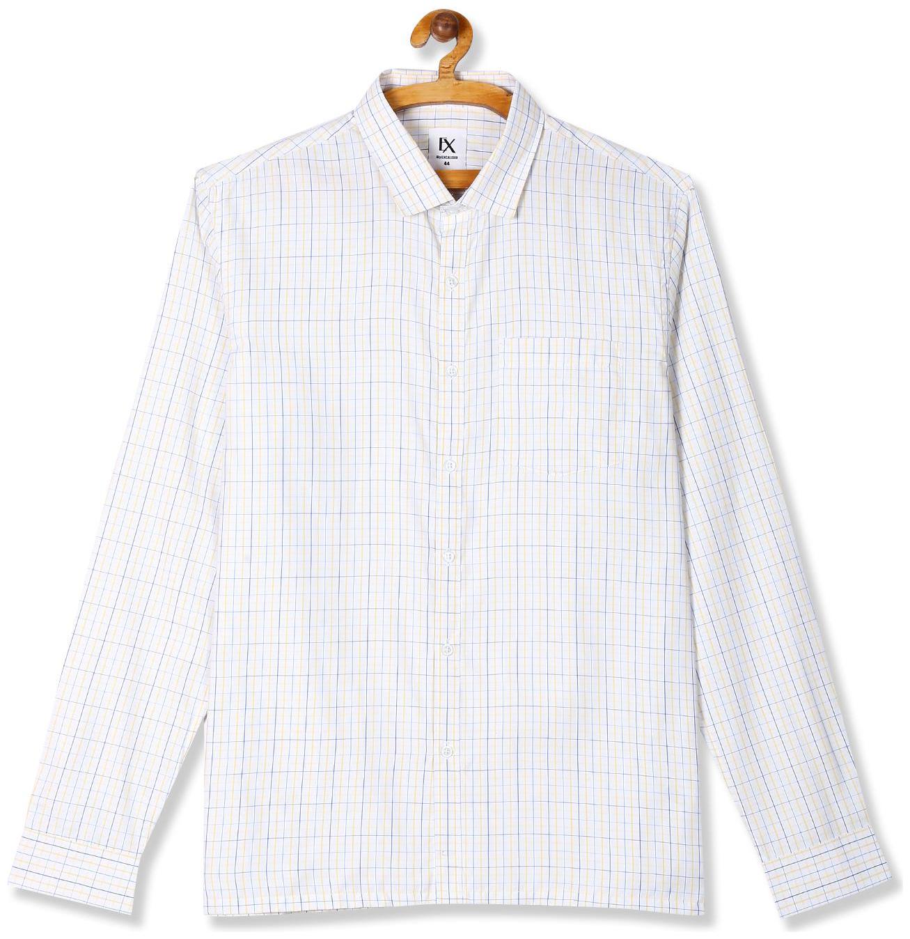 

Excalibur Men Regular fit Formal Shirt - White