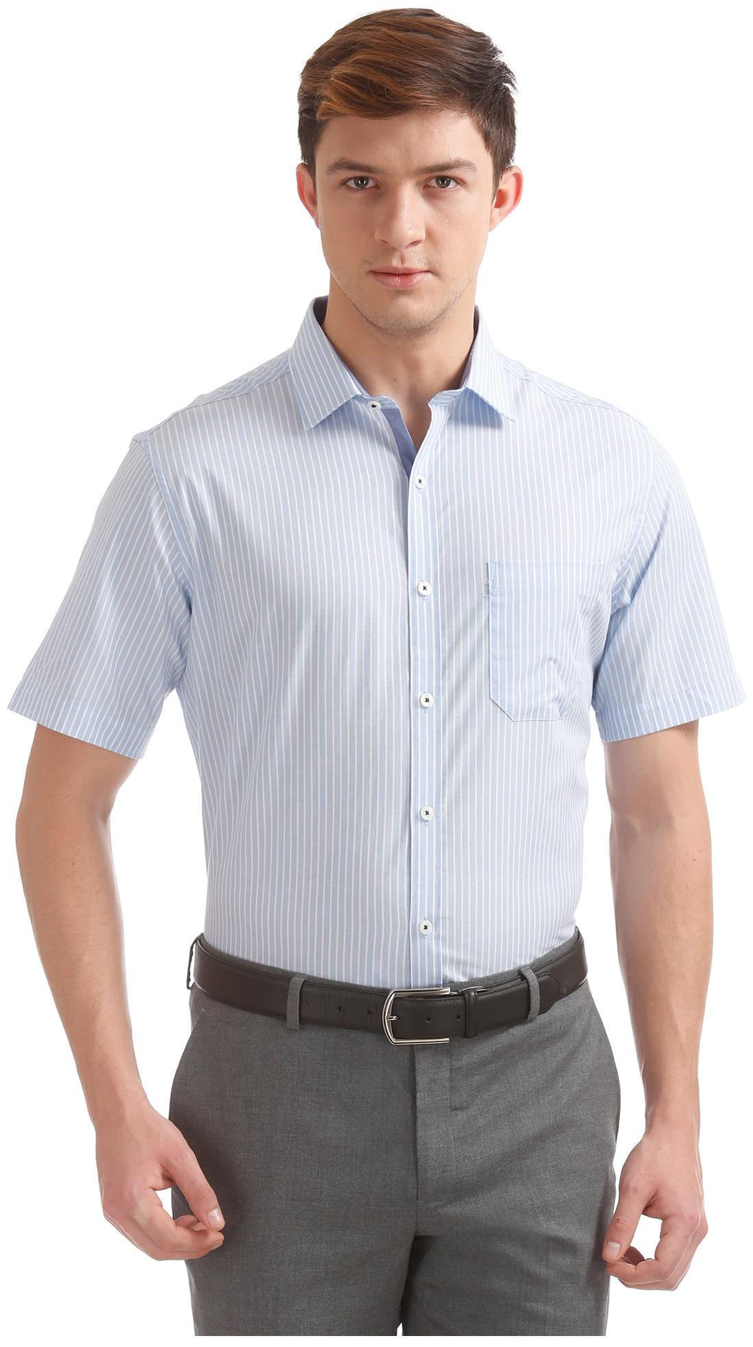 

Excalibur Men Regular fit Formal Shirt - Blue