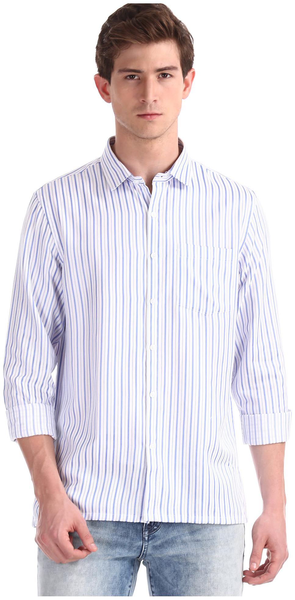 

Excalibur Men Regular fit Formal Shirt - Blue