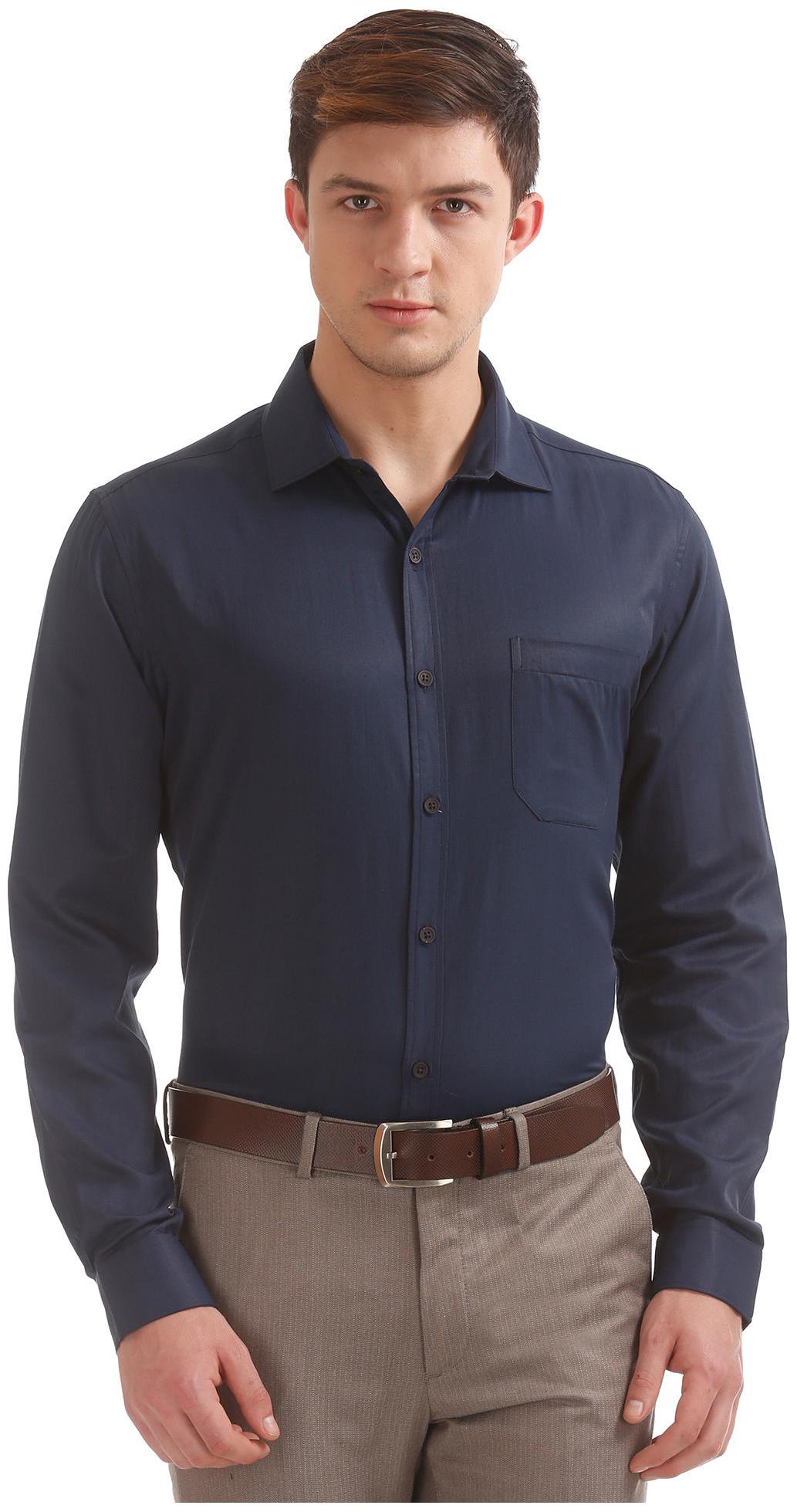

Excalibur Men Regular fit Formal Shirt - Blue