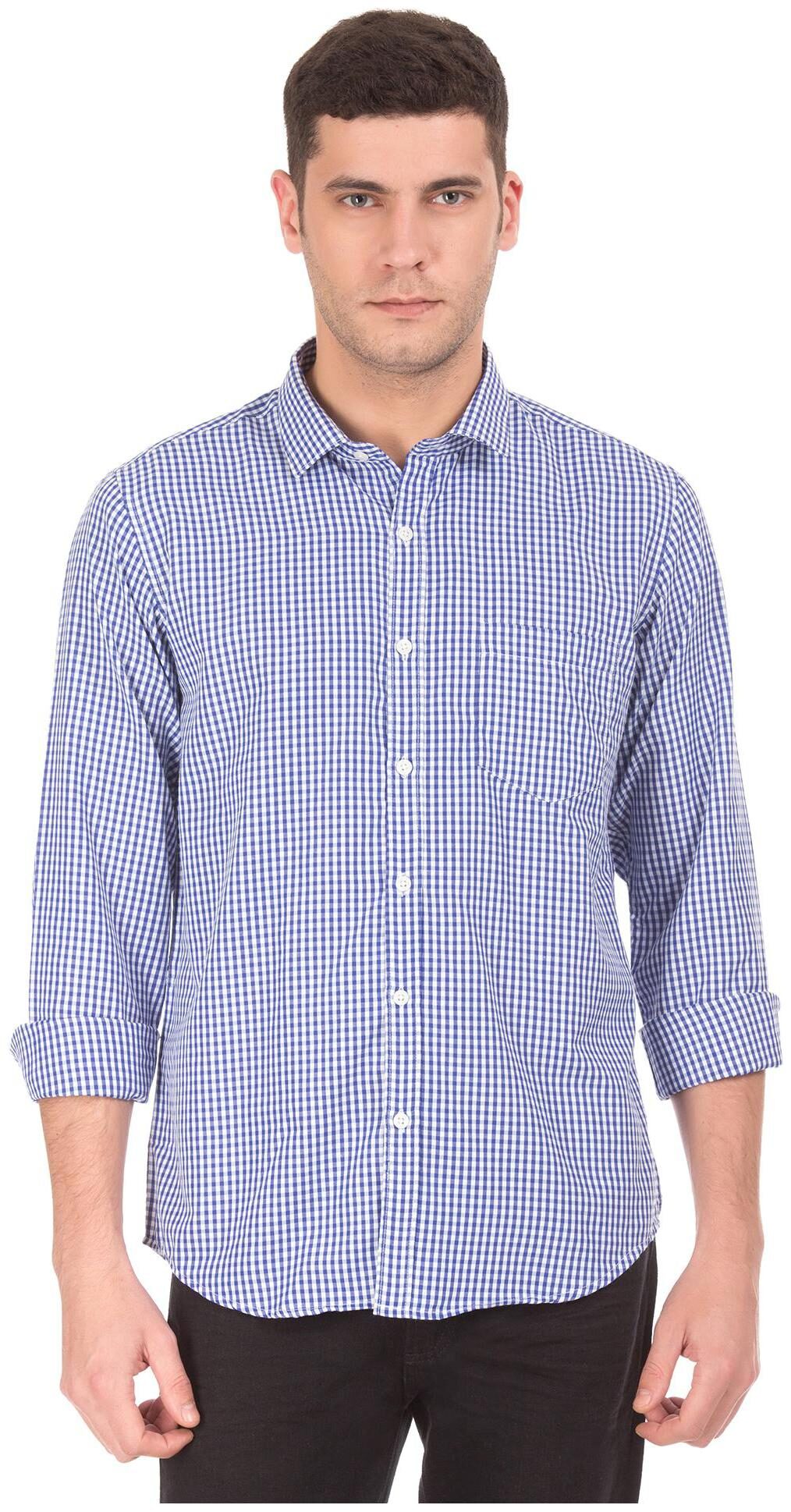 

Excalibur Men Regular fit Formal Shirt - Blue