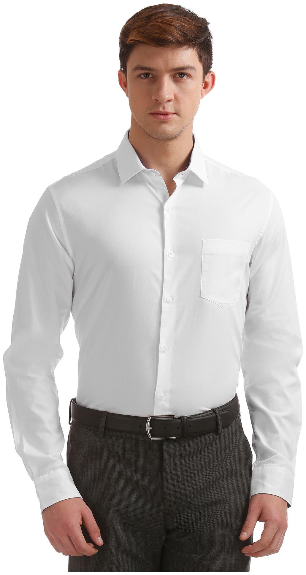 

Excalibur Men Regular fit Formal Shirt - White