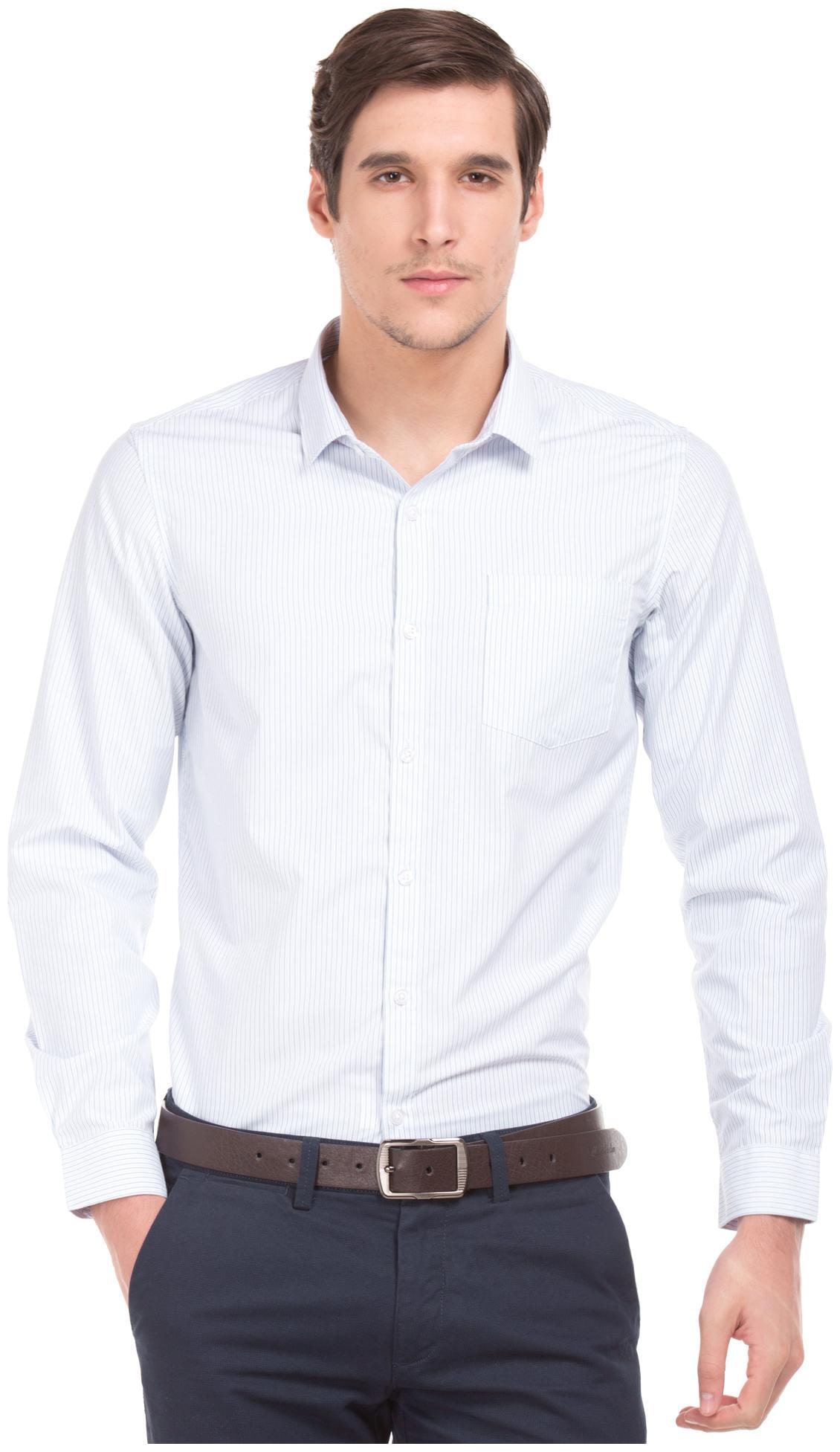 

Excalibur Men Slim fit Formal Shirt - Blue