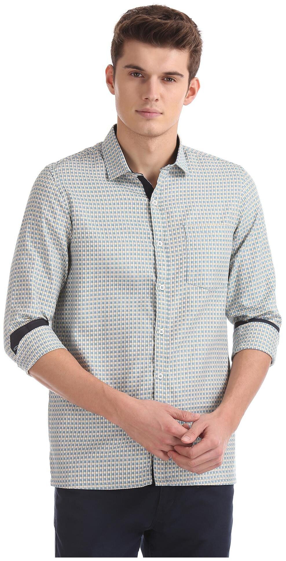 

Excalibur Men Multi Printed Slim Fit Casual Shirt