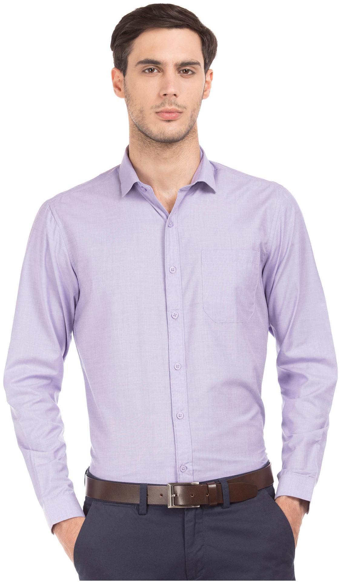 

Excalibur Men Regular fit Formal Shirt - Purple