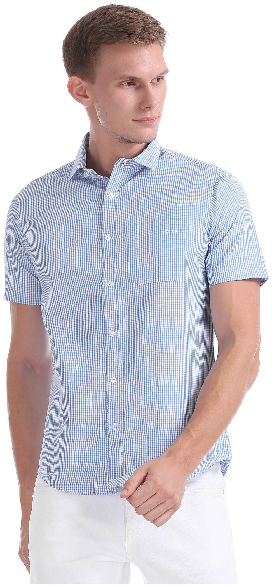 

Excalibur Men Regular fit Formal Shirt - Blue