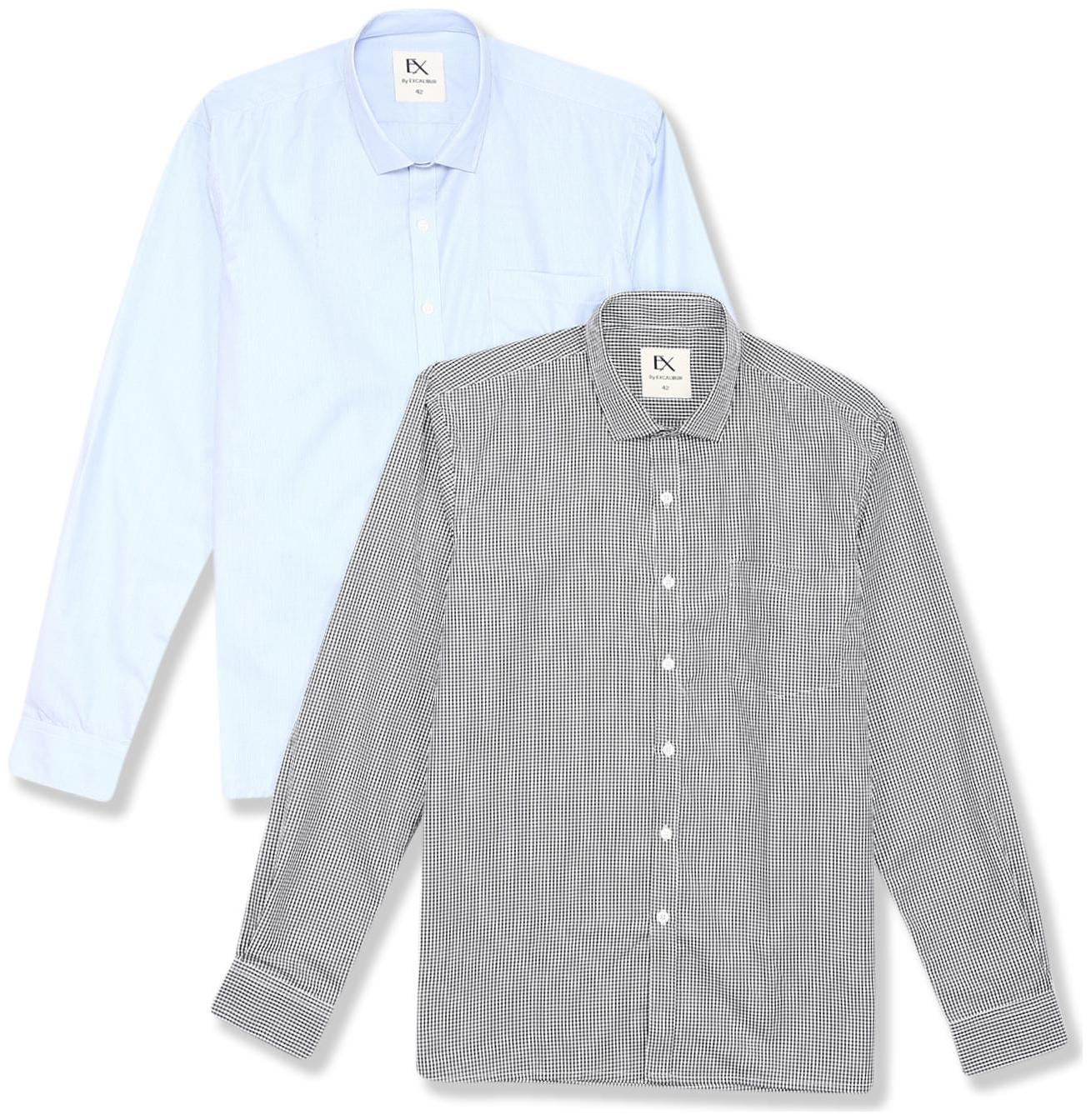 

Excalibur Men Regular fit Formal Shirt - Multi