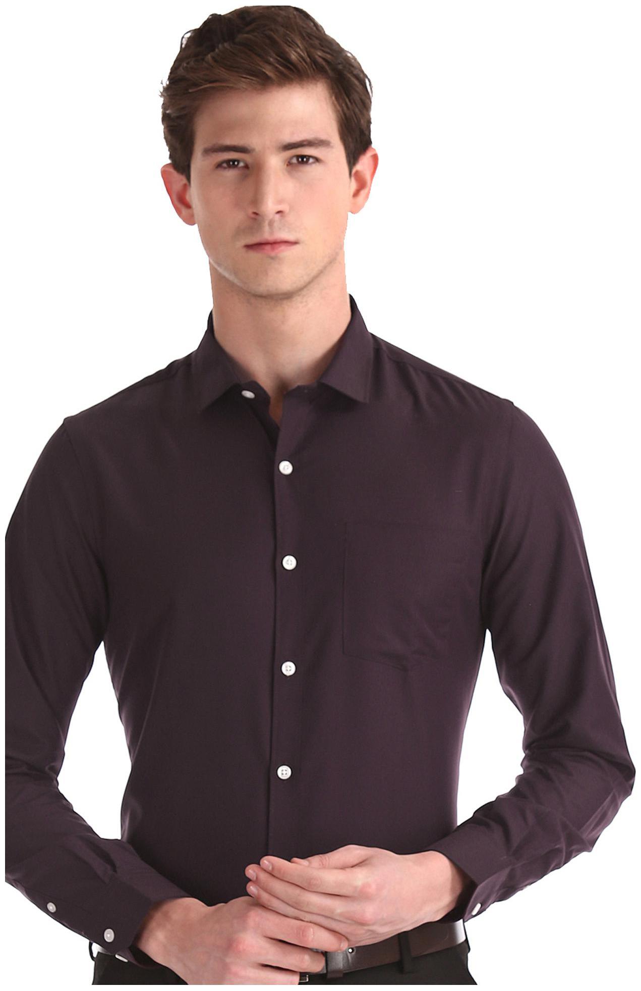 

Excalibur Men Regular fit Formal Shirt - Purple