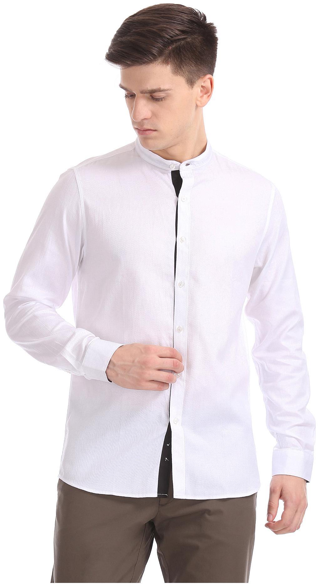 

Excalibur Men Slim fit Formal Shirt - White